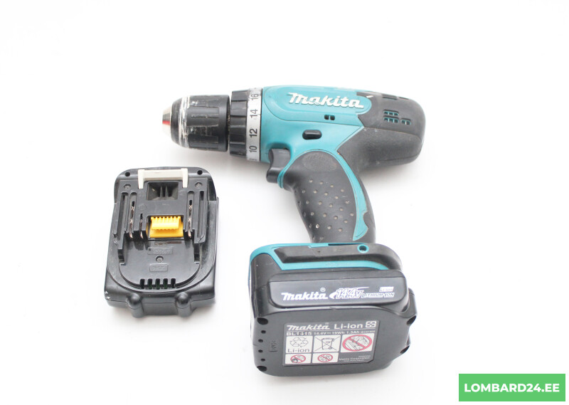 Makita DDF343 + 2x 14,4V