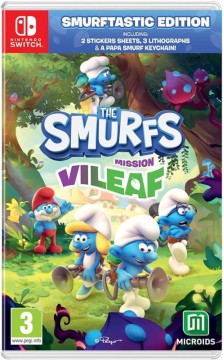 Nintendo Switch The Smurfs Mission Vileaf Smurftastic Edition