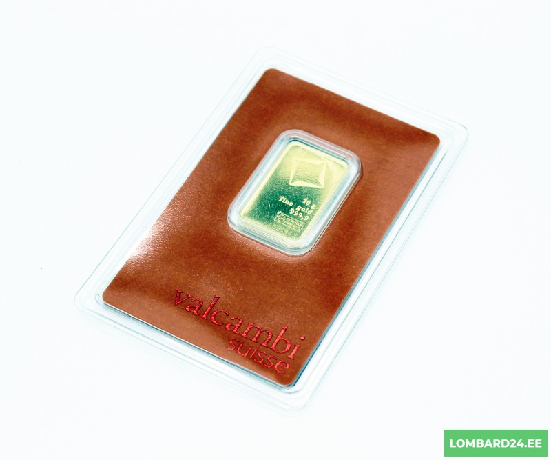 Valcambi Kuldplaat 10g
