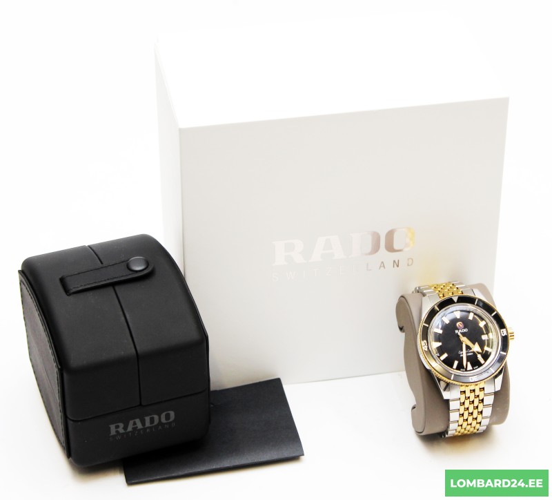 Rado Captain Cook Automatic 42mm Two-Tone Yellow Gold-Tone