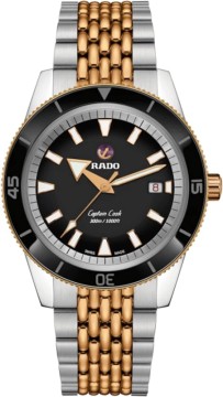 Rado Captain Cook Automatic 42mm Two-Tone Yellow Gold-Tone
