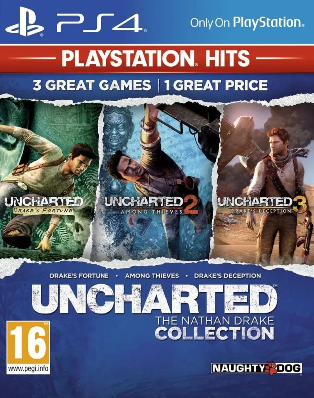 PS4 Uncharted The Nathan Drake Collection