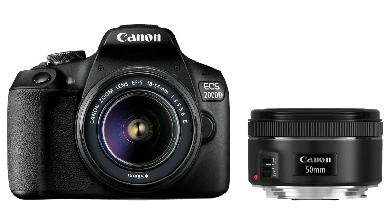 Canon EOS 2000D + Canon EF 50mm