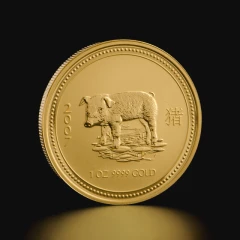 15 Dollars - Elizabeth II  4th Portrait - Year of the Pig