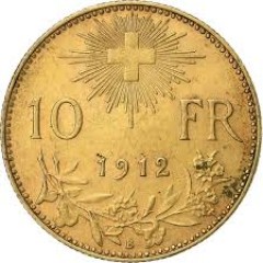 Switzerland 10 francs 1912