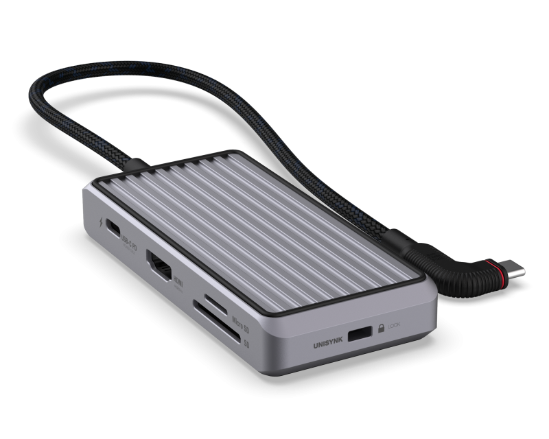 Unisynk 10 port USB-C Hub
