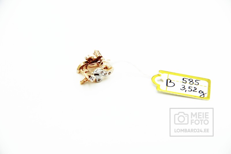 Kuldkõrvarõngad 3,52g