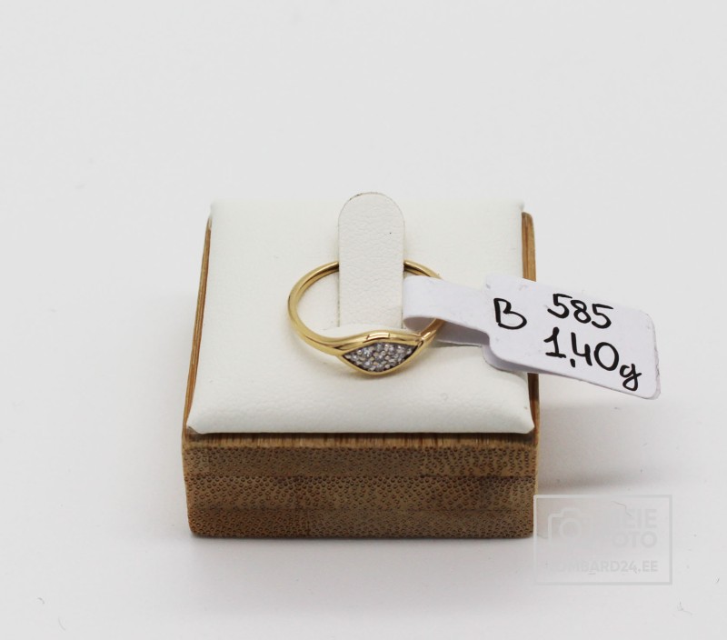 Kuldsõrmus 1,40g