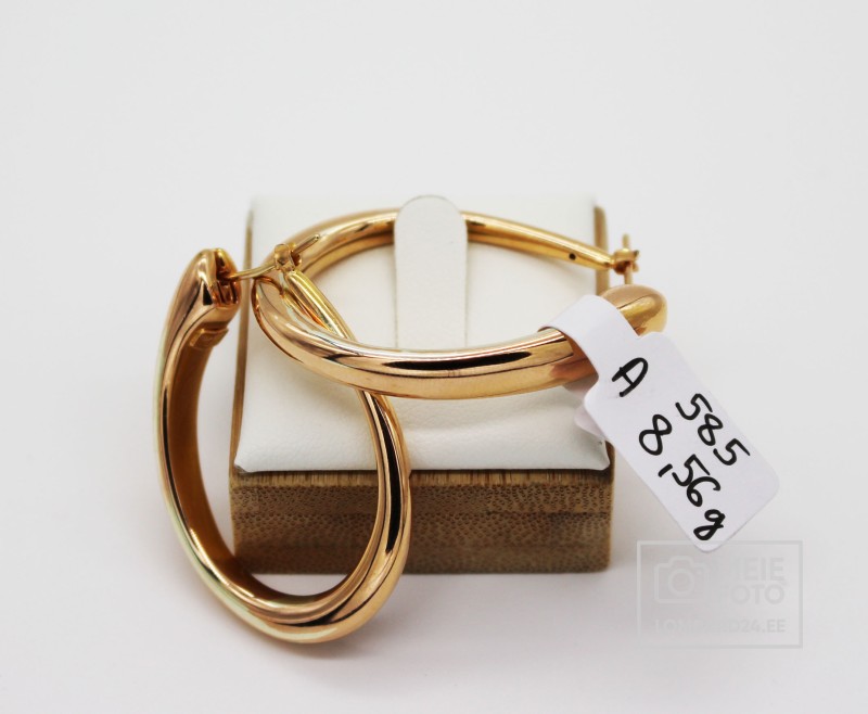 Kuldkõrvarõngad 8,56g