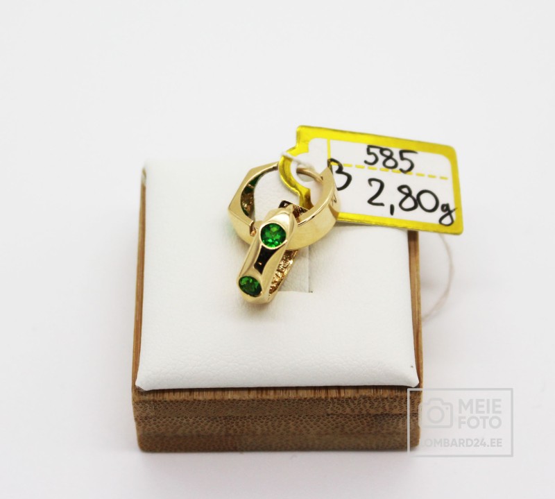 Kuldkõrvarõngad 2,80g