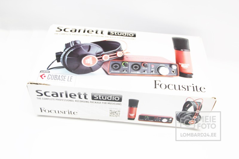 Scarlett Studio Complete Professional Recording Package