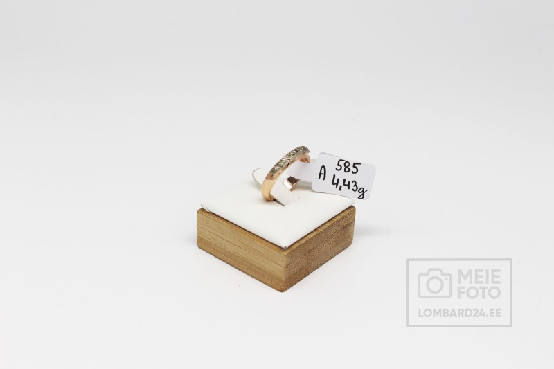 Kuldsõrmus 4,43g