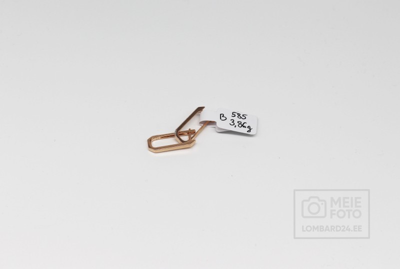 Kuldkõrvarõngad 3,86g