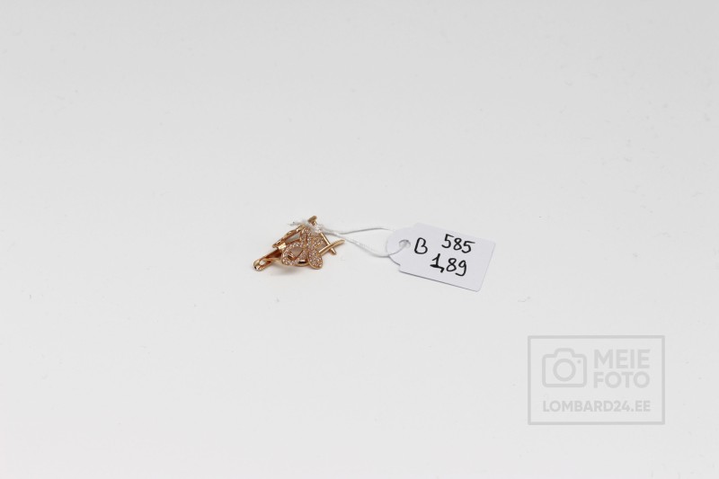 Kuldkõrvarõngad 1,89g