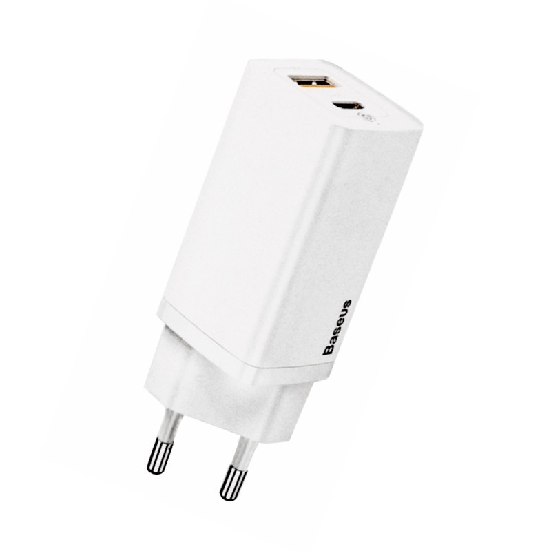 Baseus GaN2 Lite Quick Charger 65W with USB & Type-C
