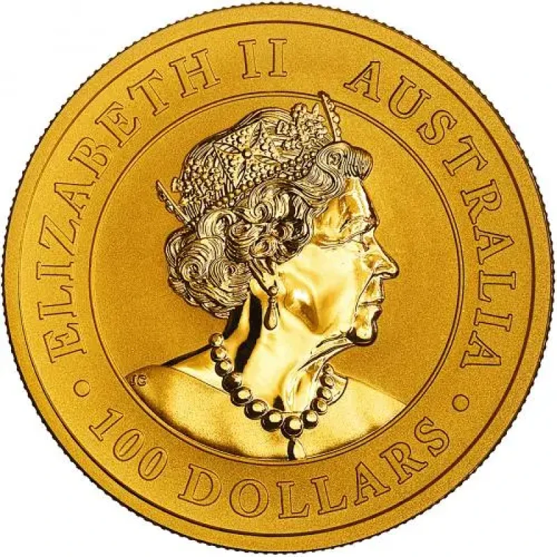 Kuldmünt Elizabeth II Australian Kangaroo 2019 100 Dollars
