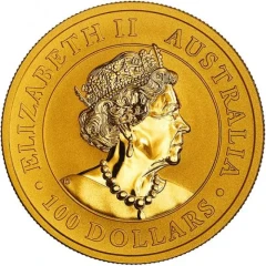 Kuldmünt Elizabeth II Australian Kangaroo 2019 100 Dollars