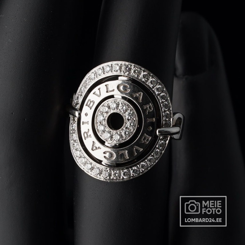 Bvlgari Astrale Diamond White Gold Cocktail Ring