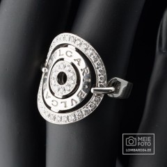 Bvlgari Astrale Diamond White Gold Cocktail Ring
