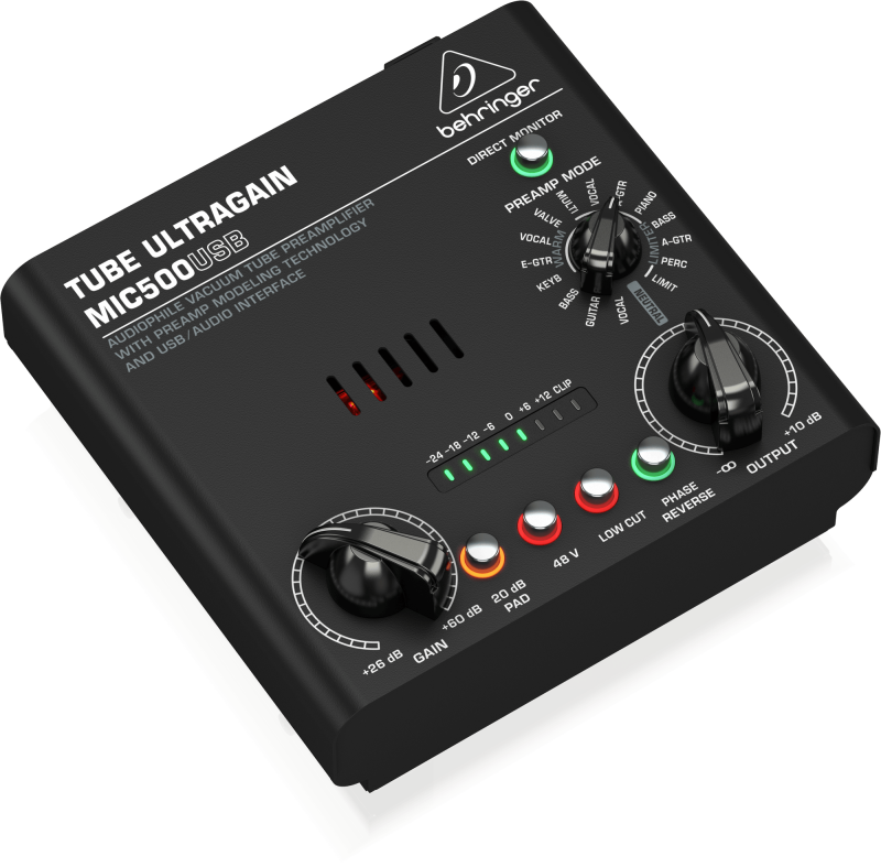 Behringer Tube UltraGain MIC 500USB