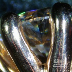 Kuldsõrmus teemandiga 0,54ct