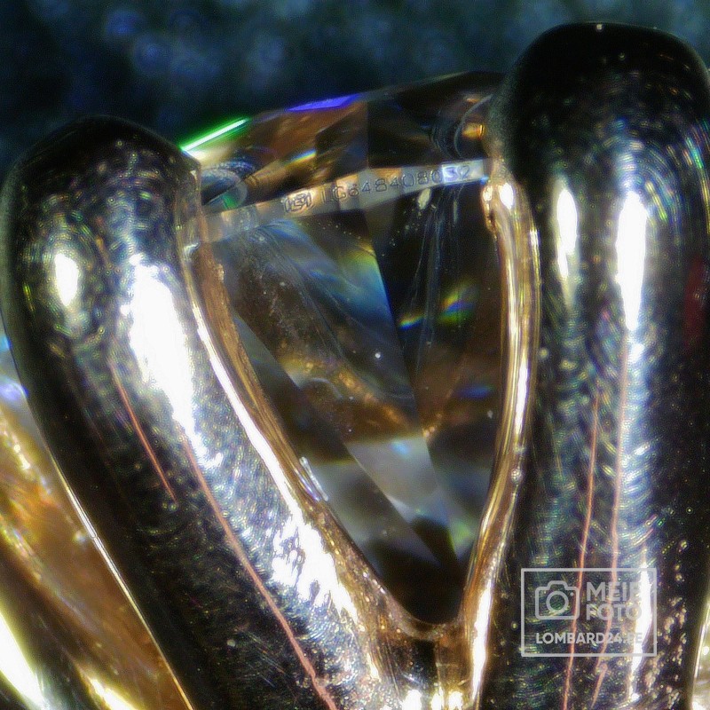 Kuldsõrmus teemandiga 1,07ct