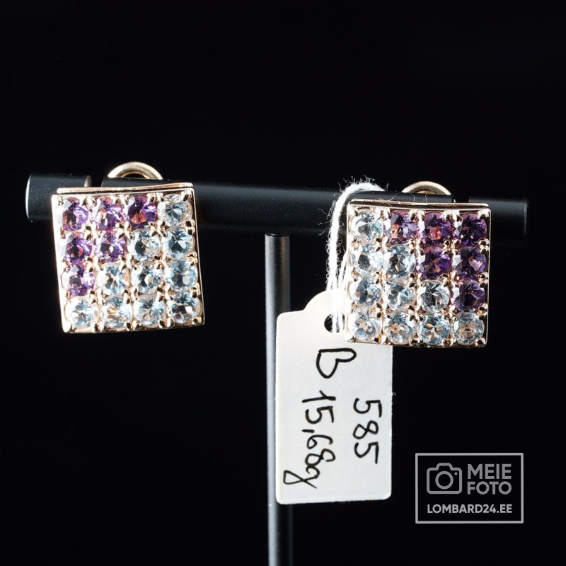 Kuldkõrvarõngad 15.68g