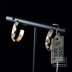 Kuldkõrvarõngad 3.22g