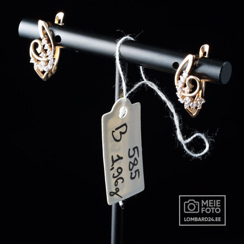 Kuldkõrvarõngad 1.96g