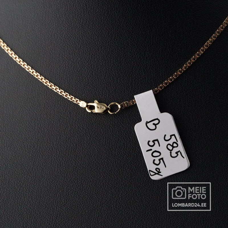 Kuldkett ripatsiga 5.05g