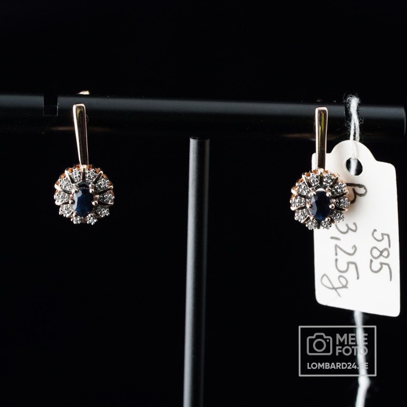 Kuldkõrvarõngad 3,25g