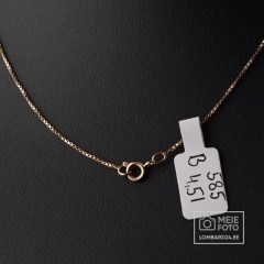 Kuldkett ripastega 4,51g