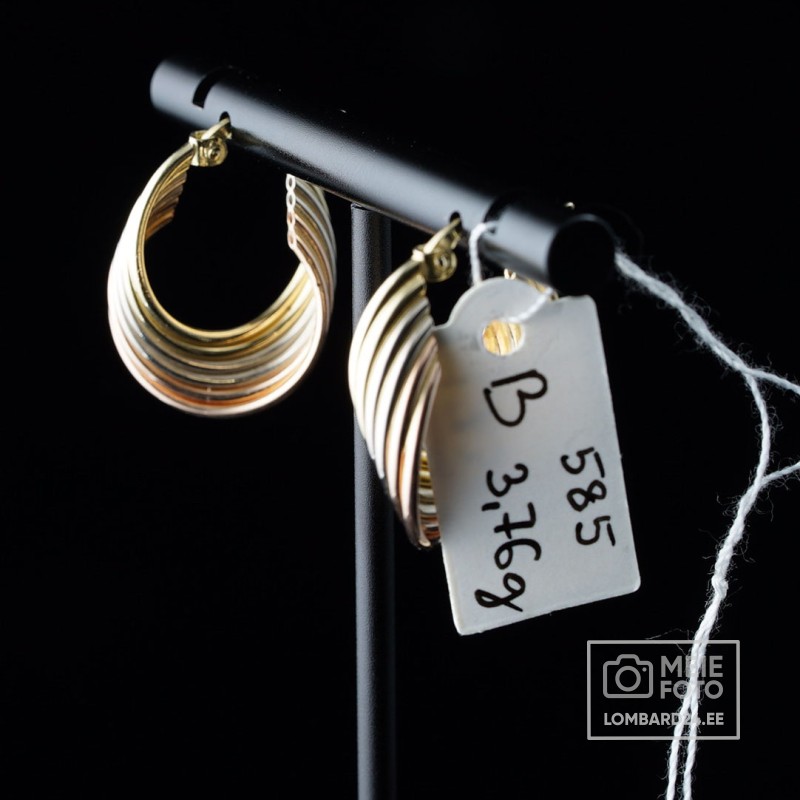 Kuldkõrvarõngad 3,76