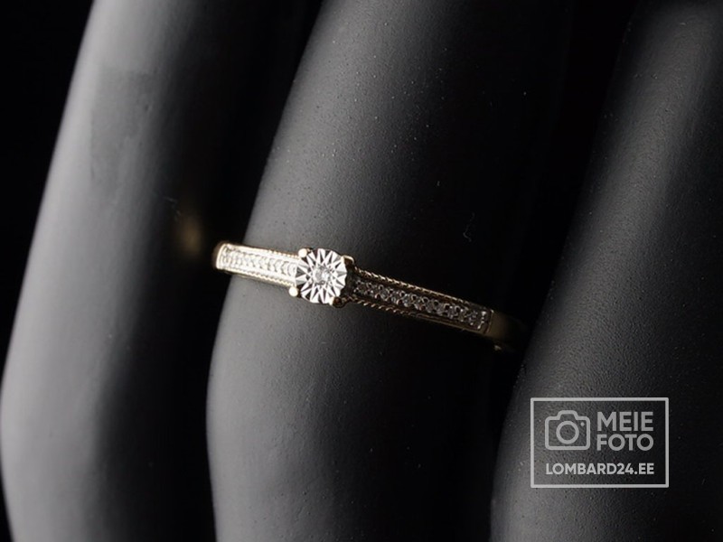 Kuldkõrvarõngad 1.65g