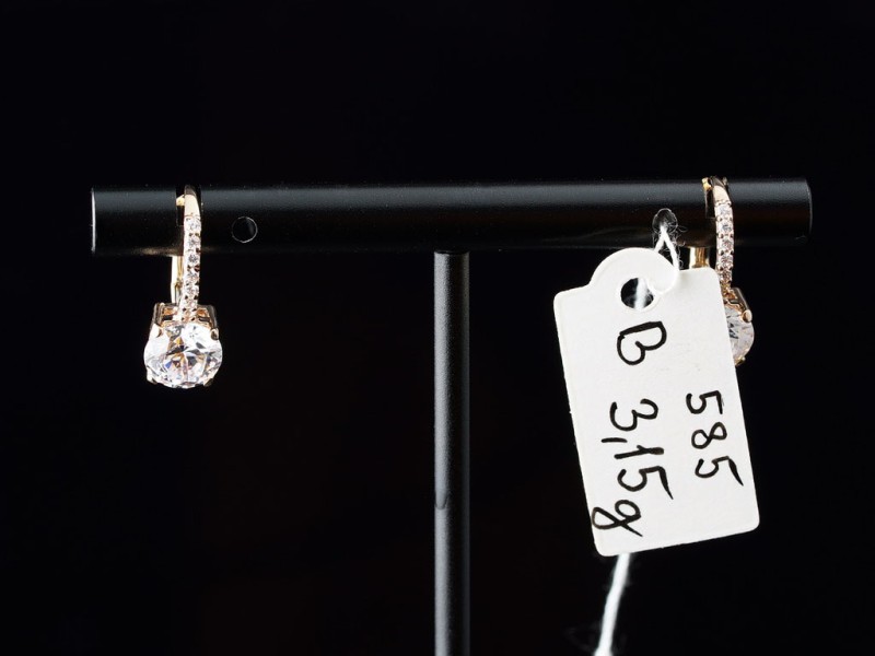 Kuldkõrvarõngad 3.15g