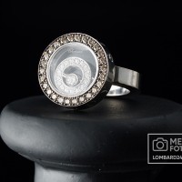 Chopard kuldsõrmus, teemantidega