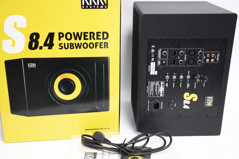 KRK S8.4 POWERED SUBWOOFER