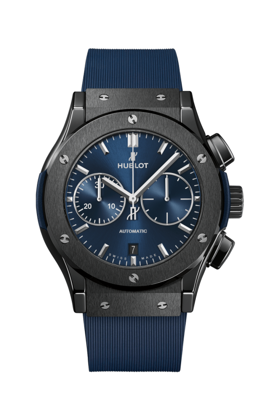 Hublot Classic Fusion Ceramic Blue Chronograph
