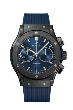 Hublot Classic Fusion Ceramic Blue Chronograph