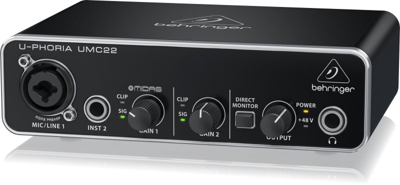 Behringer - U-Phoria UMC22