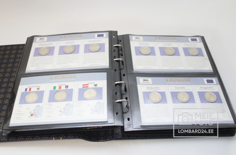 2-euroste kollektsioonmüntide album (EU)