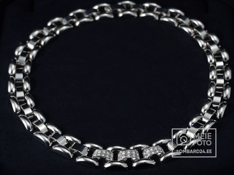 Chopard La Strada White Gold Necklace with Diamonds