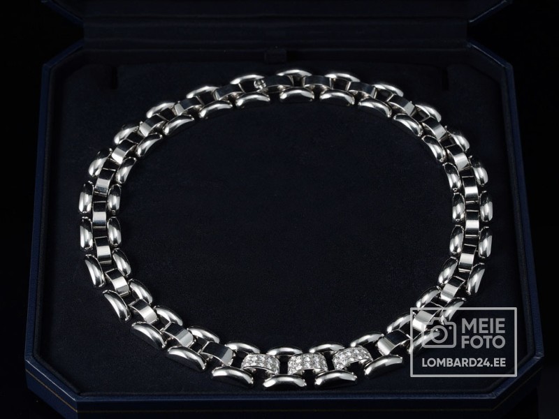 Chopard La Strada White Gold Necklace with Diamonds
