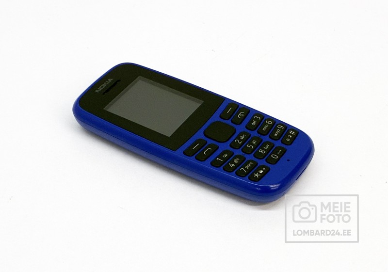 Mobiiltelefon Nokia 105 1.8 tolline ekraan 8MB mälu