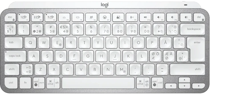 Klaviatuur Logitech MX Keys Mini Pale Grey