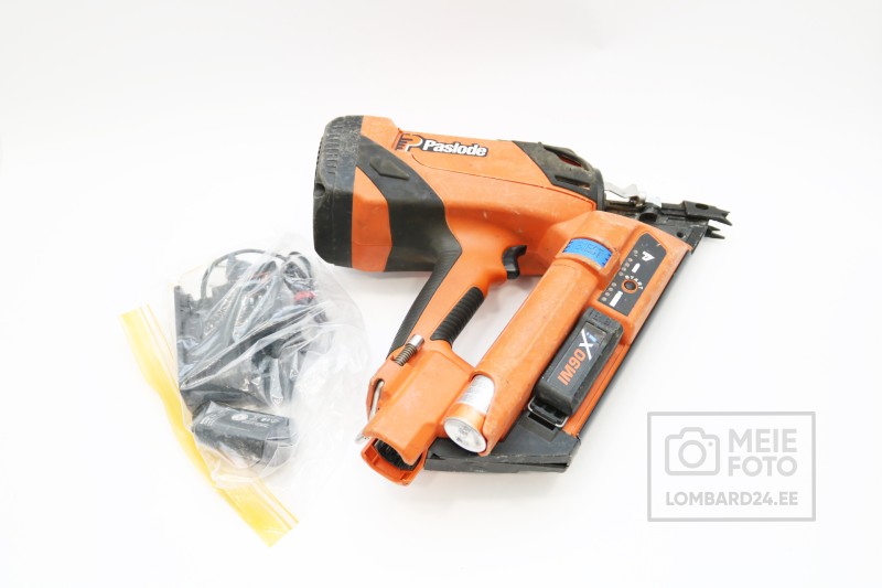 Naela püstol Paslode IM90Xi 50-90mm salve maht 47