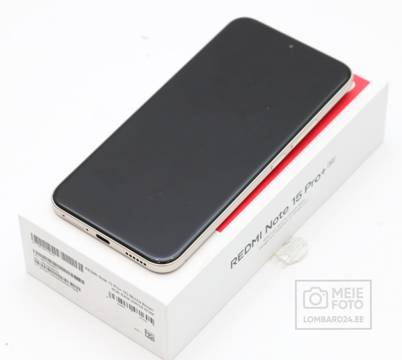 Mobiiltelefon Xiaomi Redmi Note 15 Pro Plus 256GB 8GB RAM