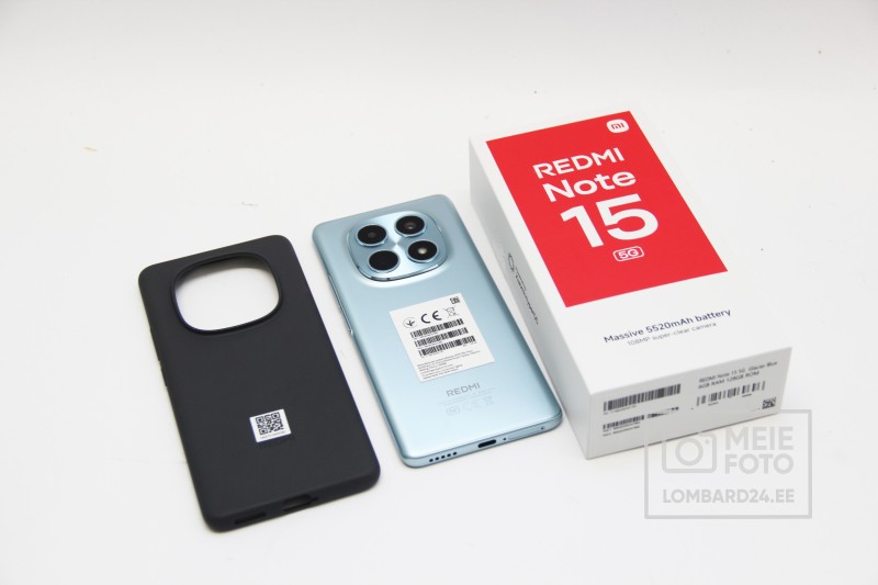 Mobiiltelefon Xiaomi Redmi Note 15 5G 128GB 6.77" AMOLED 108MP