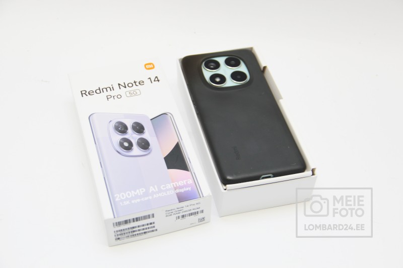 Mobiiltelefon Redmi Note 14 Pro 5G 256GB 200MP
