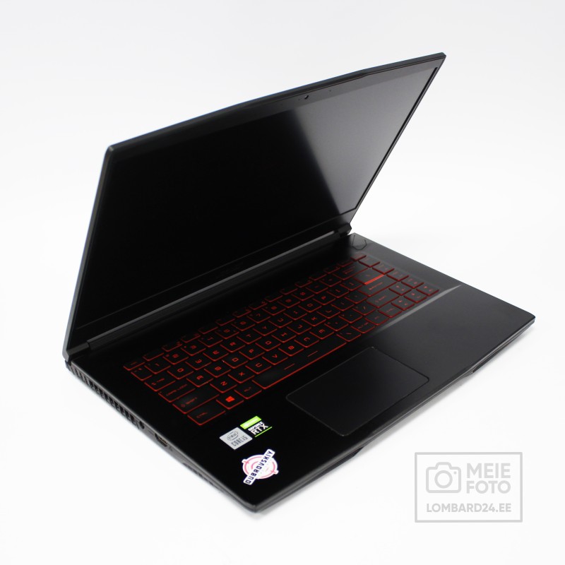 Sülearvuti MSI GF65 Thin 10UE i5-10200H RTX 3060 16GB 512GB SSD